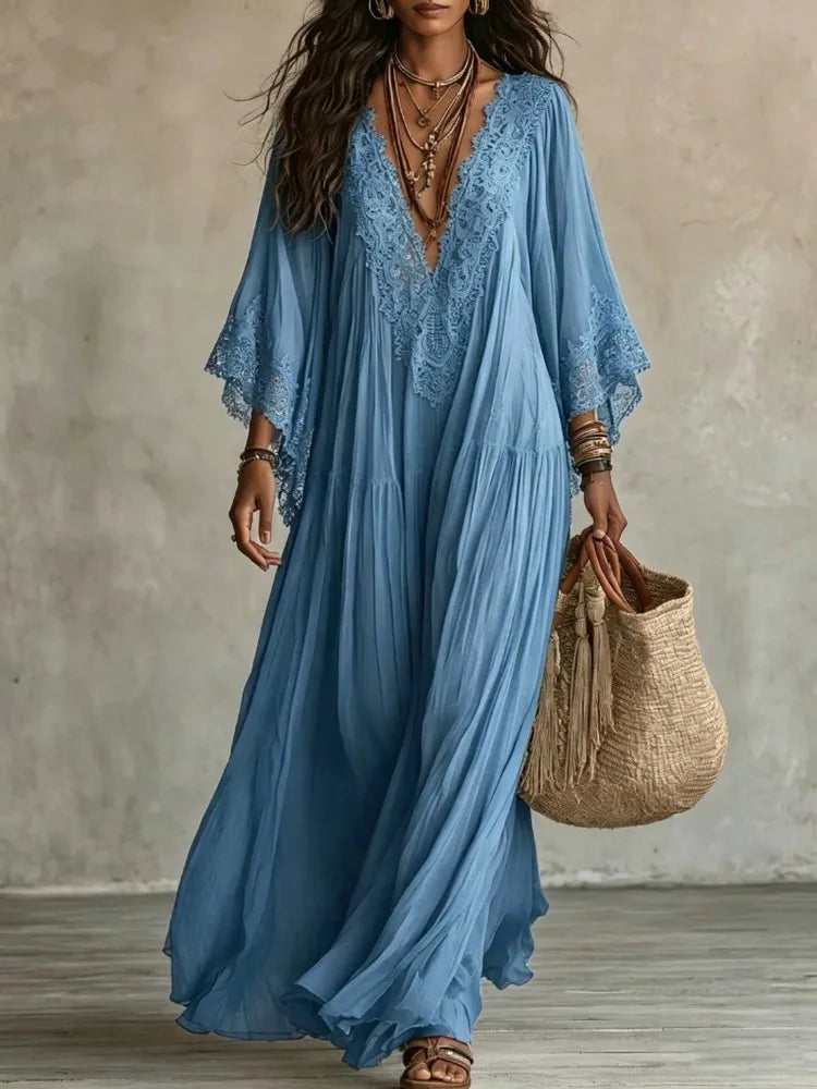 Sylvia Bohemian Maxi Dress