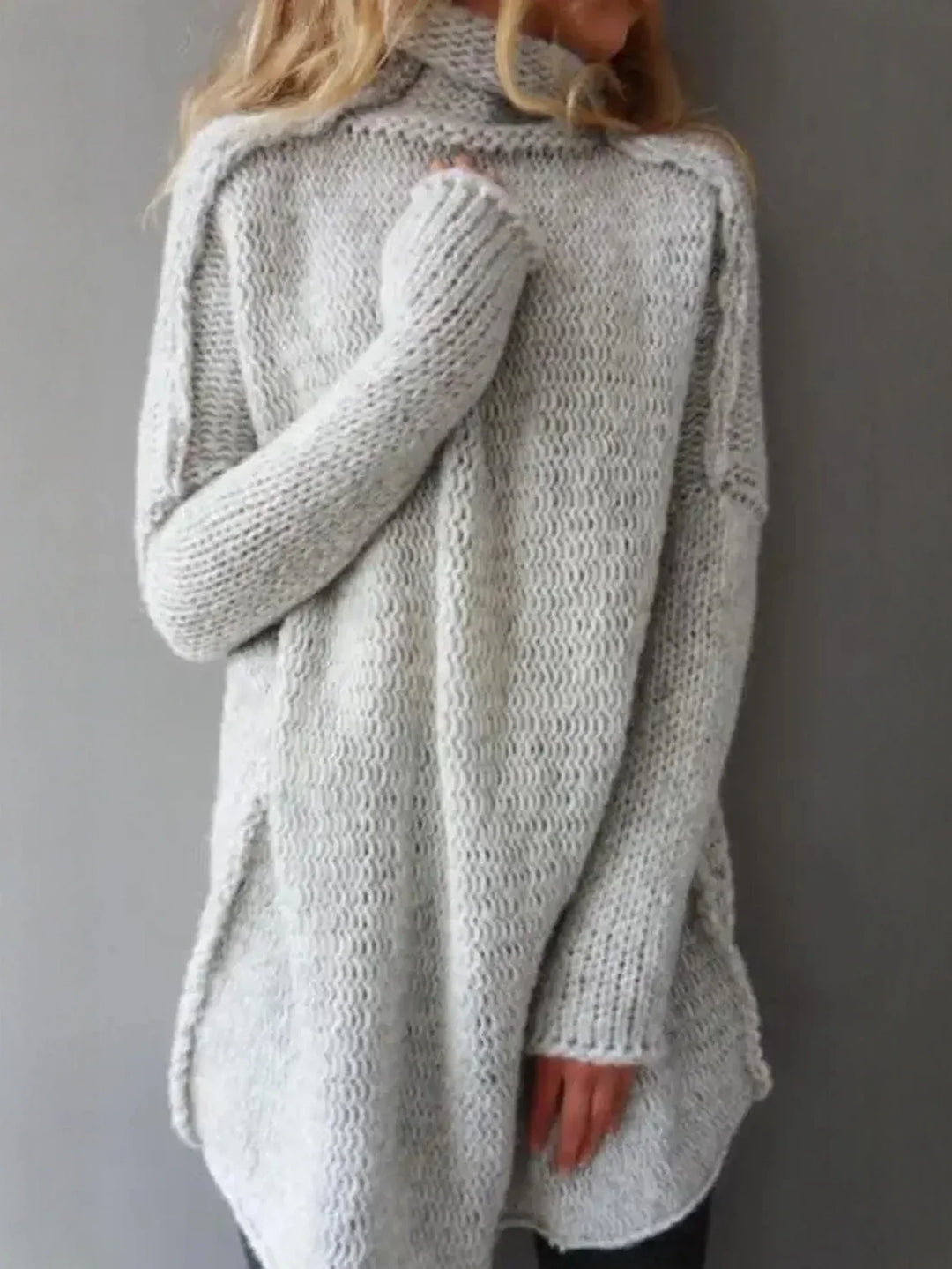 Marielena Turtleneck Knit Sweater
