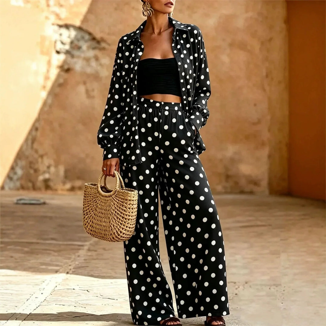 Kenna Polka Dot Matching Set