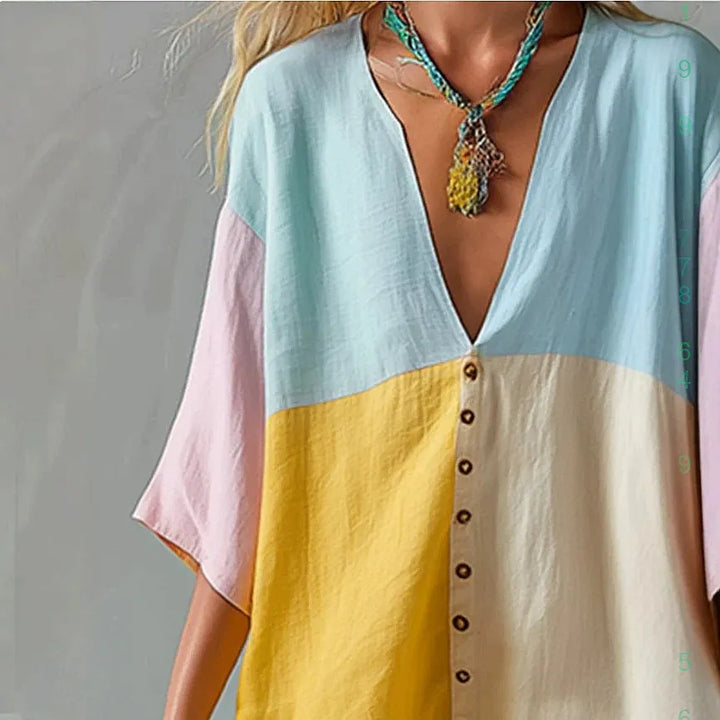 Isabell Colorblock Mini Dress
