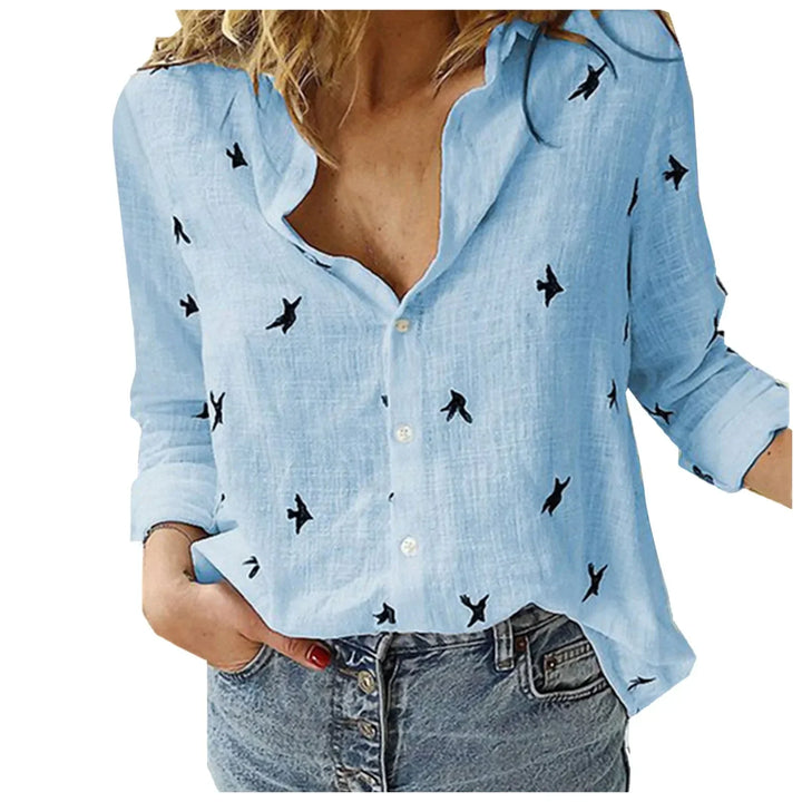 Annelie Printed Button Shirt