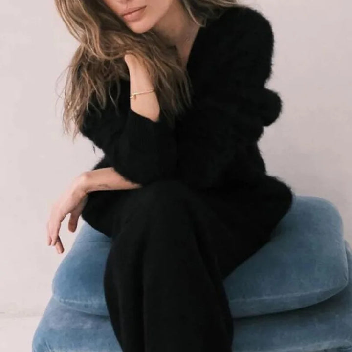 Laurel Soft Mink Cardigan