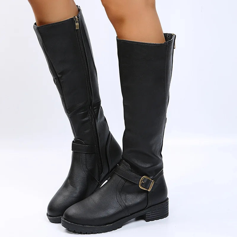 Marguerite Side Zip Riding Boots