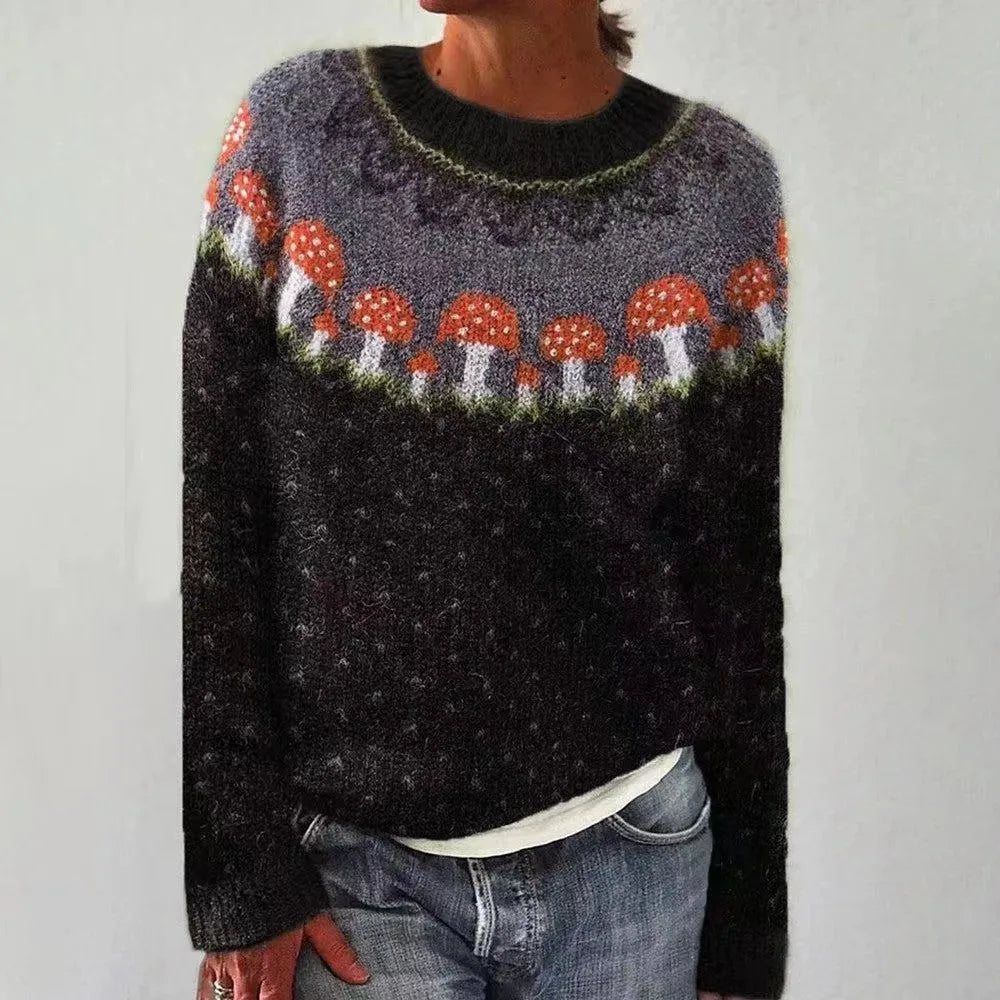 Nadia Crew Neck Sweater