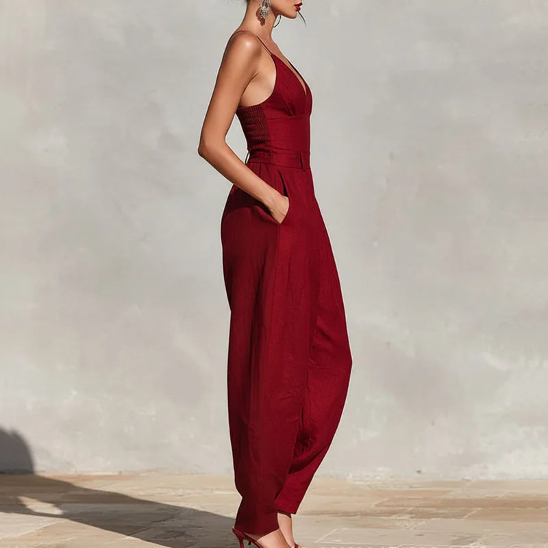 Winona Pocket Lounge Jumpsuit