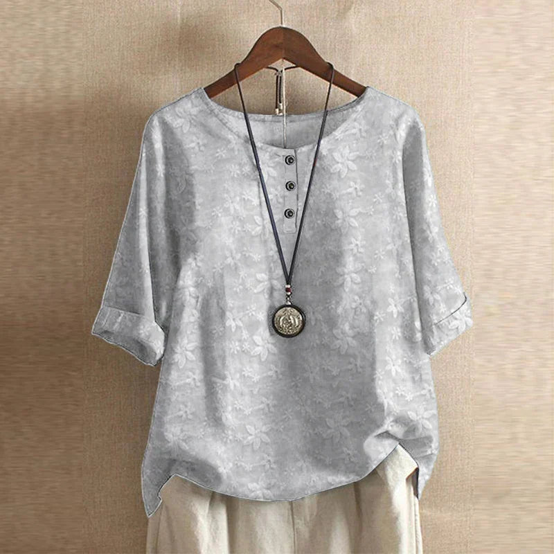 Gloria Retro-Inspired Blouse