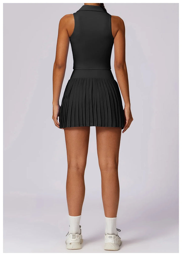 Cassie Pleated Tennis Skirt Set