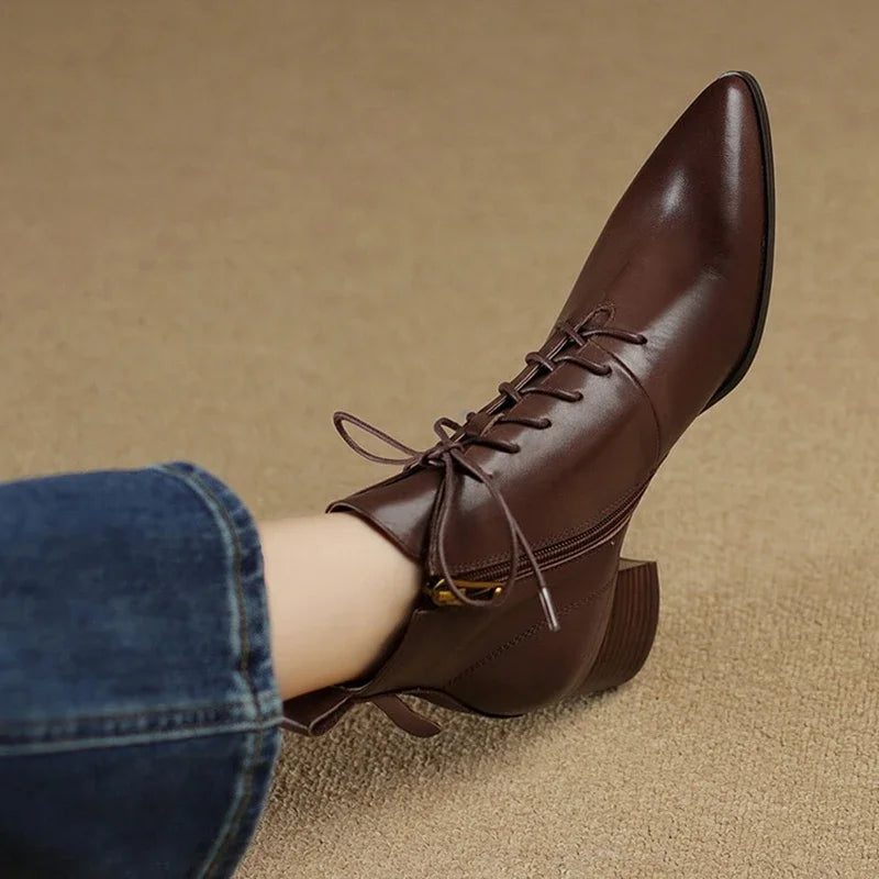 Marcela Lace Up Ankle Boot