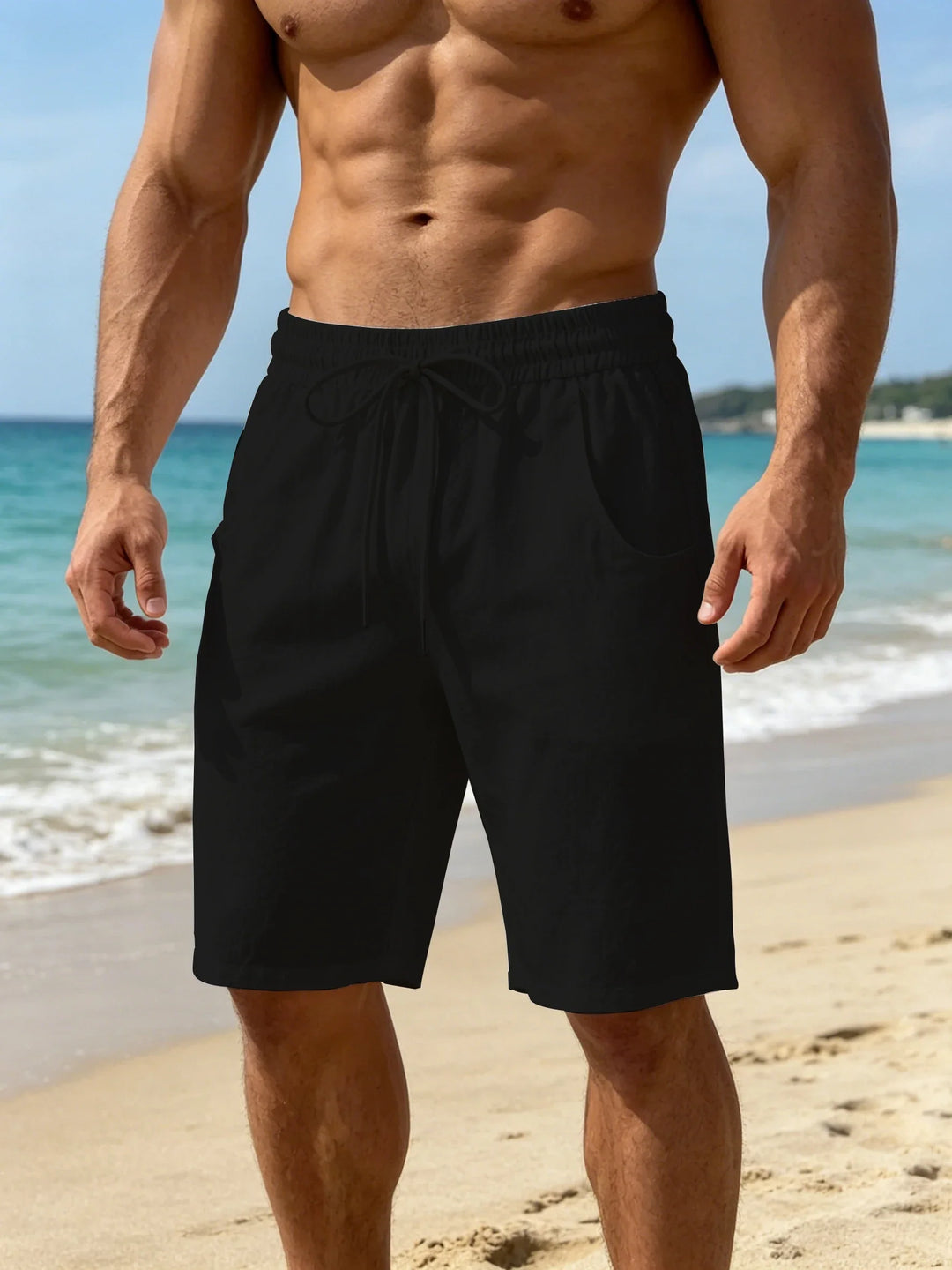 Preston Relaxed Fit Drawstring Casual Shorts