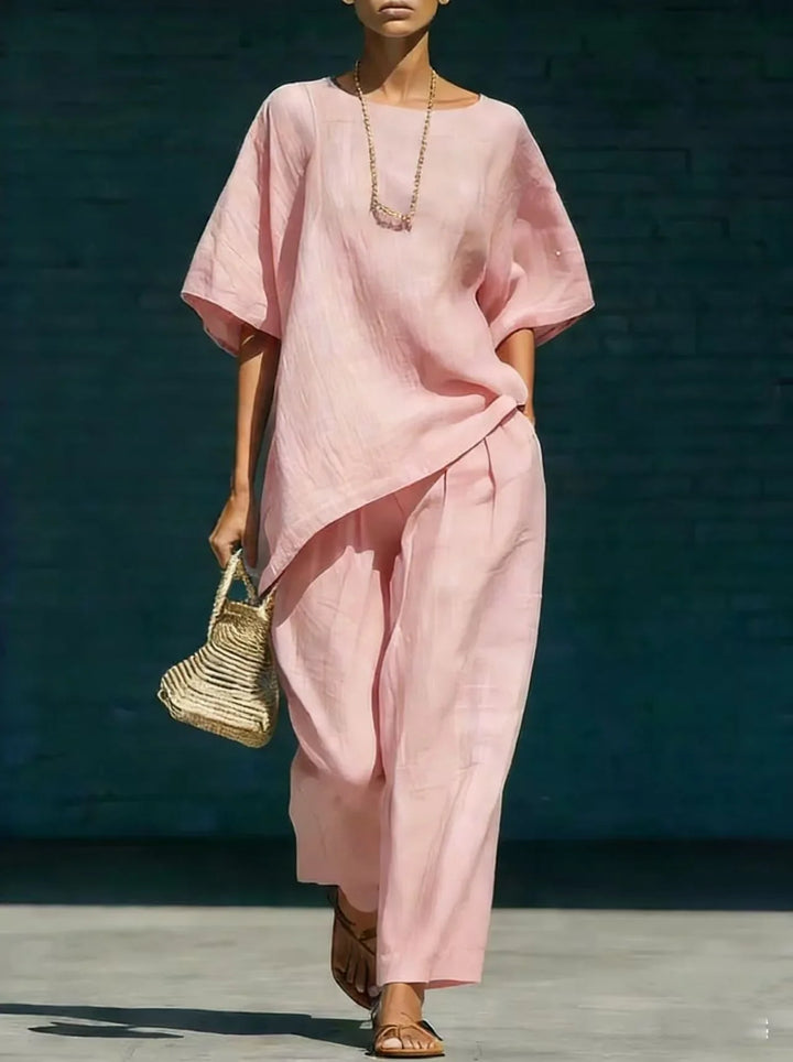 Raveena Linen Matching Set