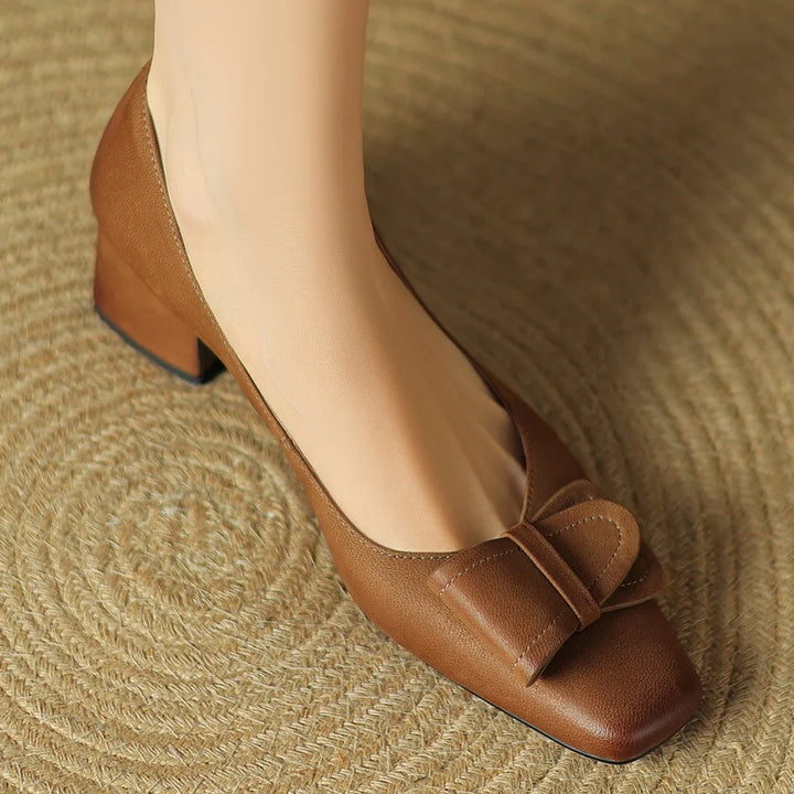 Aubrey Block Heel Pumps