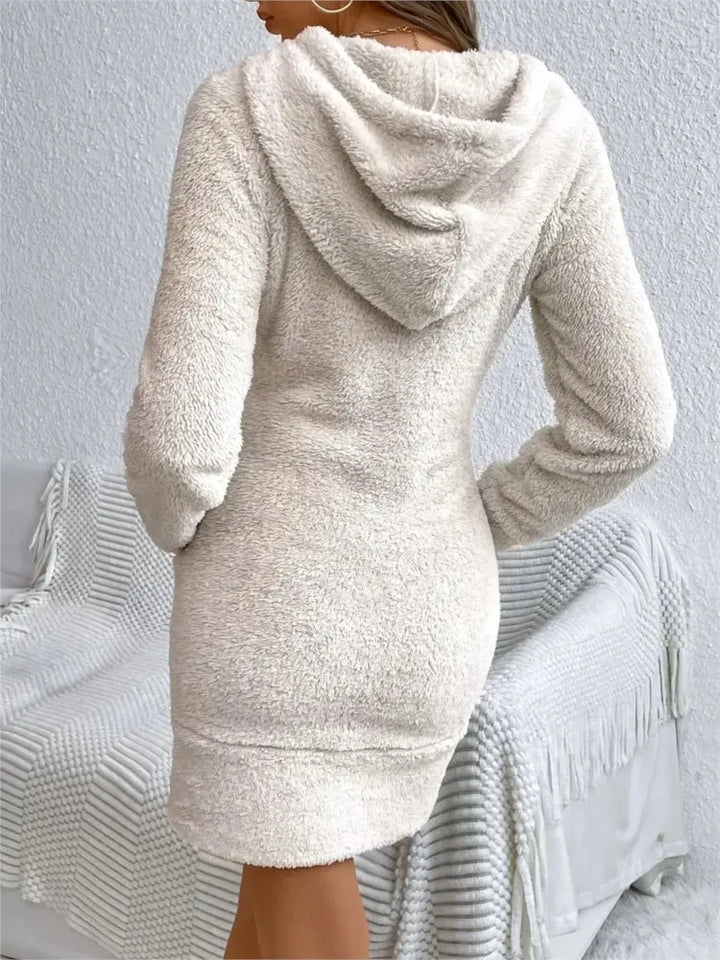 Talullah Hooded Fleece Dress