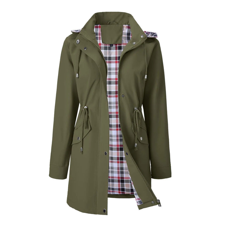 Emberlyn Drawstring Waist Rain Jacket