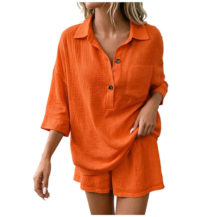 Rosetta Breathable Linen Set