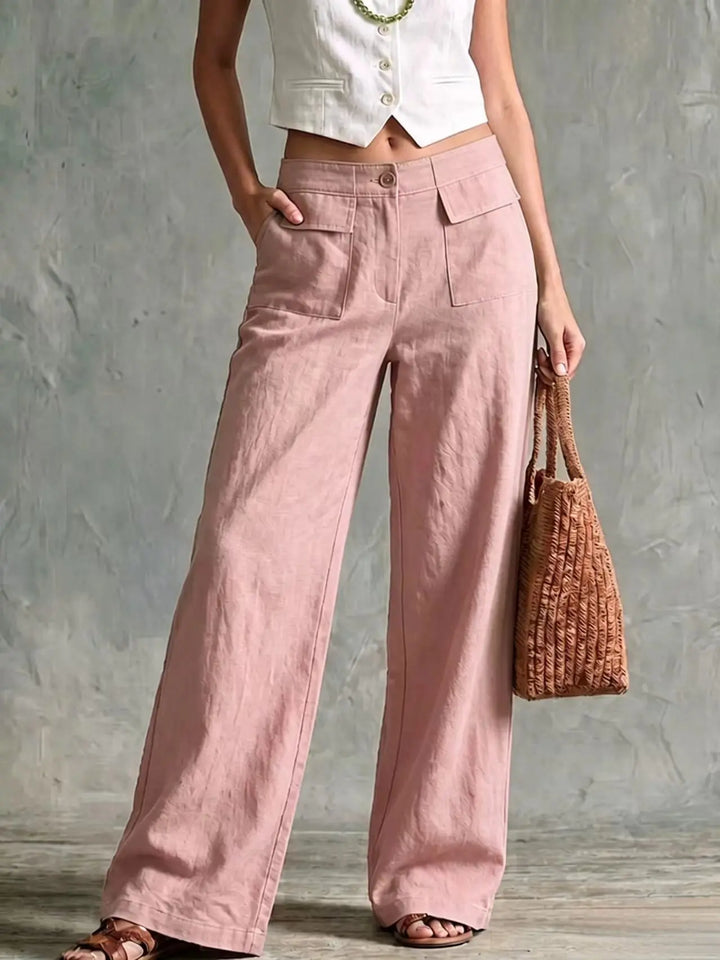 Isobel Cotton Linen Trouser