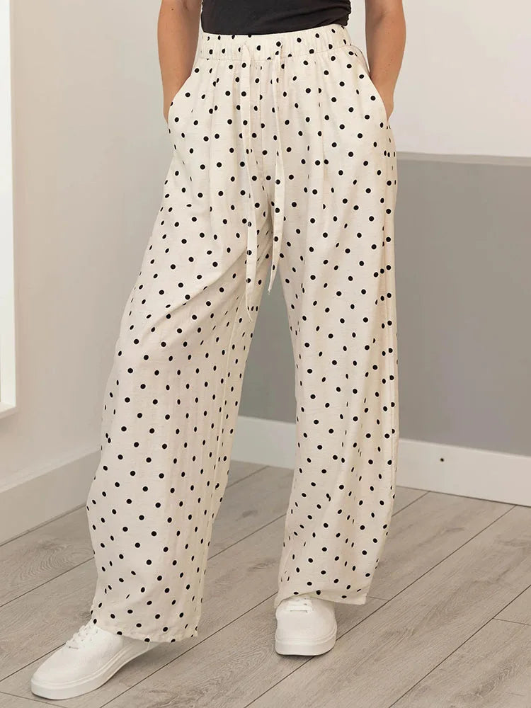 Farrah Polka Dot Trousers