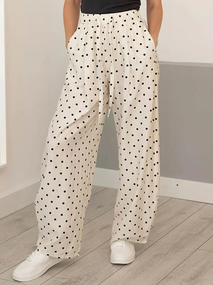Farrah Polka Dot Trousers