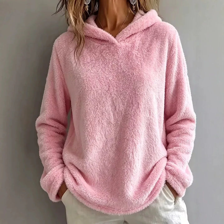 Marigold Fuzzy Fleece Hoodie