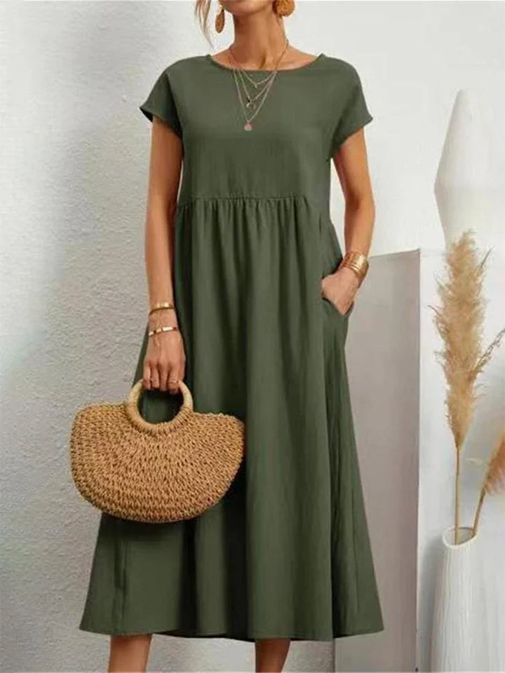 Solene Relaxed Pocket Maxi Dress