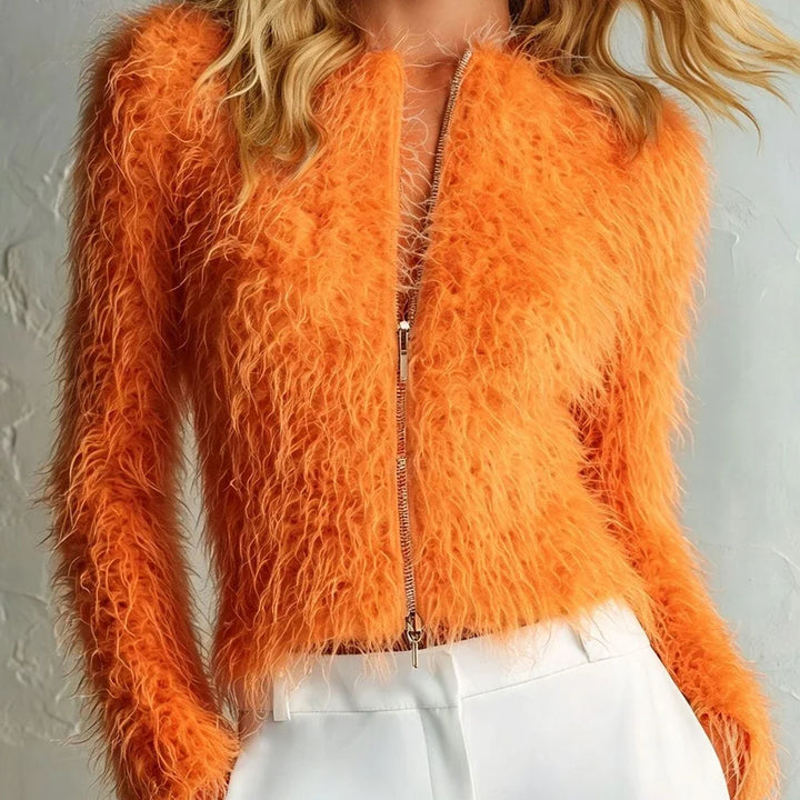 Fernanda Faux Fur Cardigan