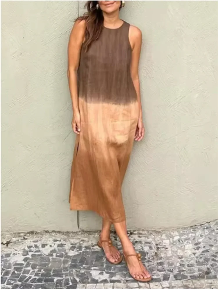 Romina Gradient Relaxed Midi Dress