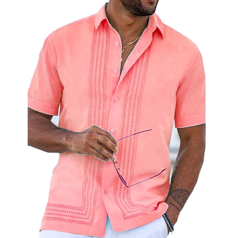 Diane Embroidered Button Down Shirt