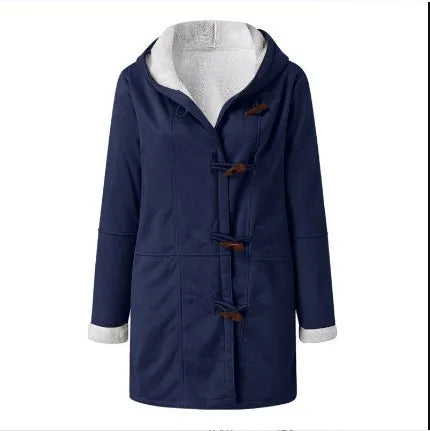 Wynter Toggle Duffle Shearling Coat