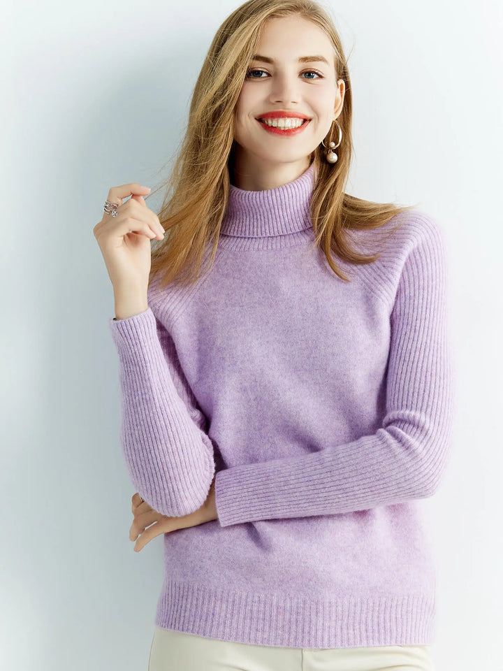 Isabelle Ribbed Turtleneck