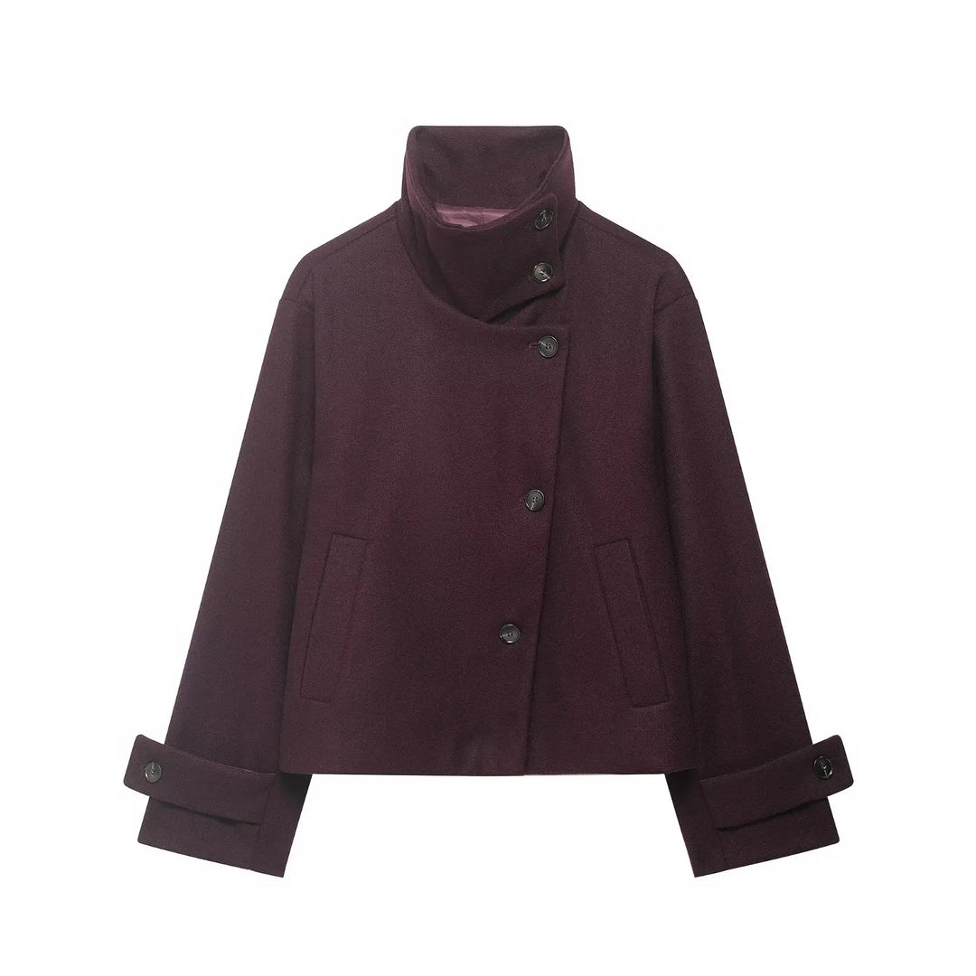 Isolde Funnel Collar Jacket
