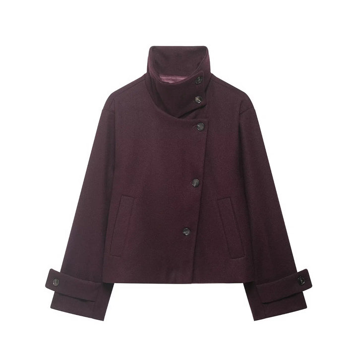 Isolde Funnel Collar Jacket