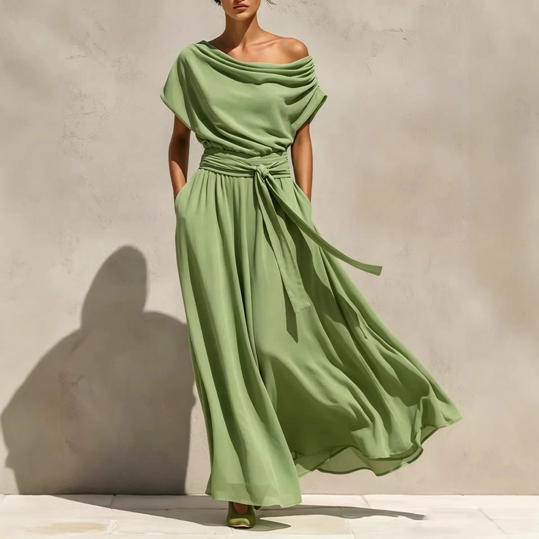 Zaria Empire Waist Maxi Dress