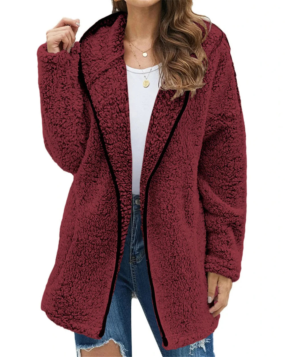 Halcyone Sherpa Hooded Jacket