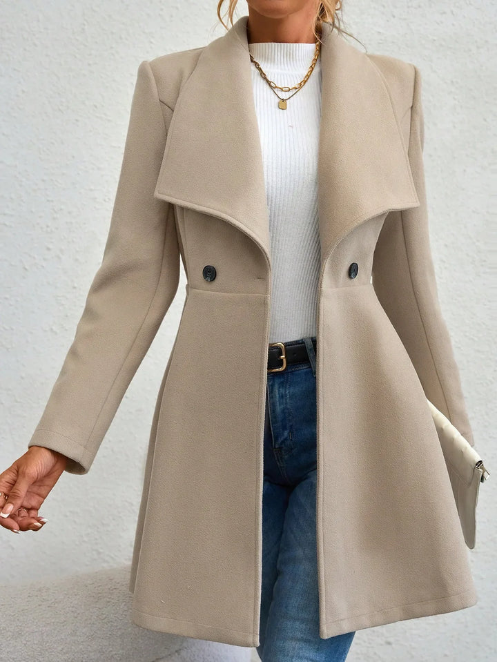 Fenley Waterfall Collar Coat