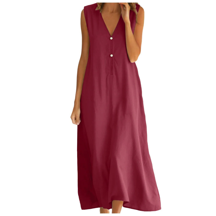 Chloe Collared Maxi Dress