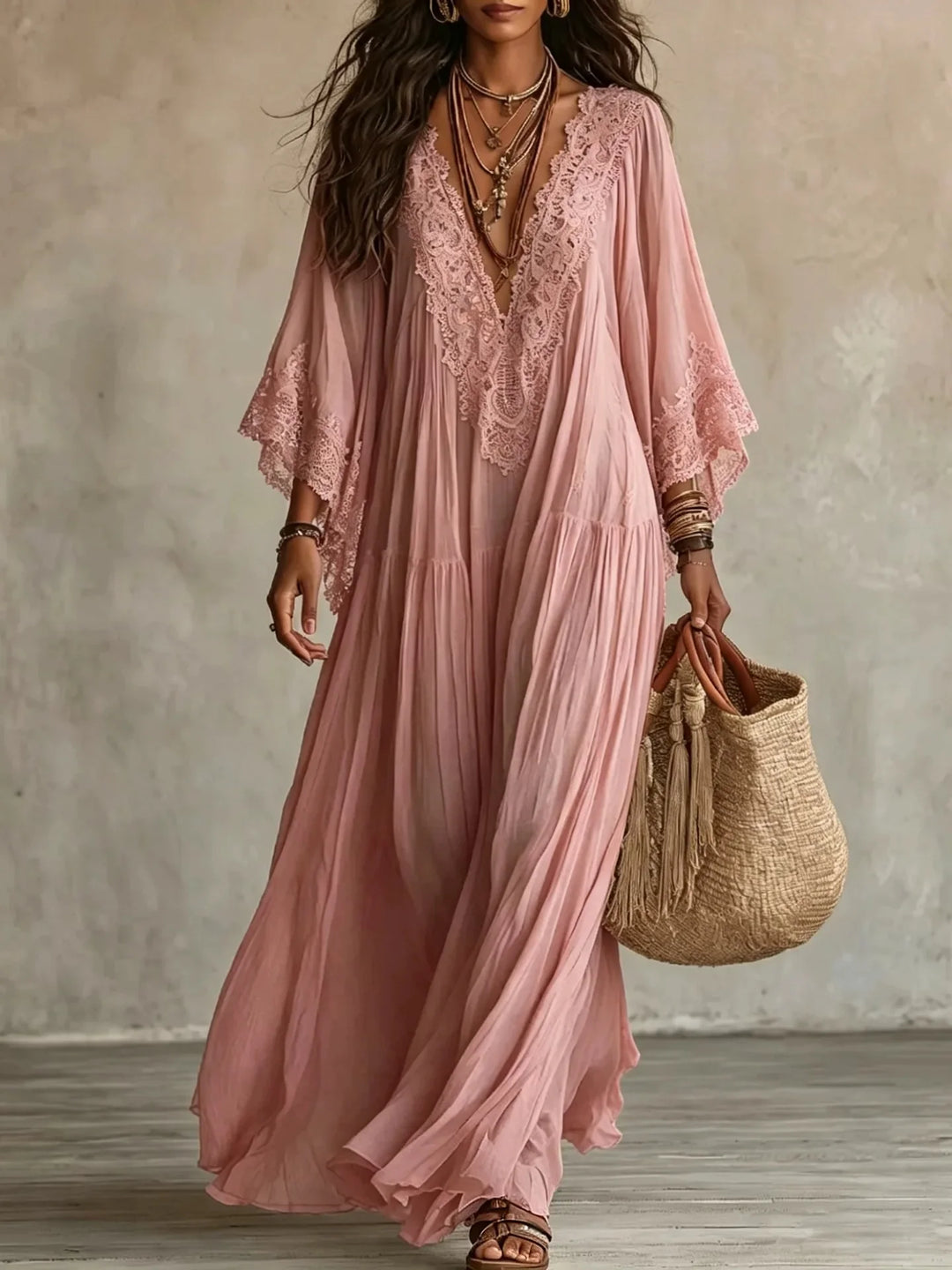 Sylvia Bohemian Maxi Dress