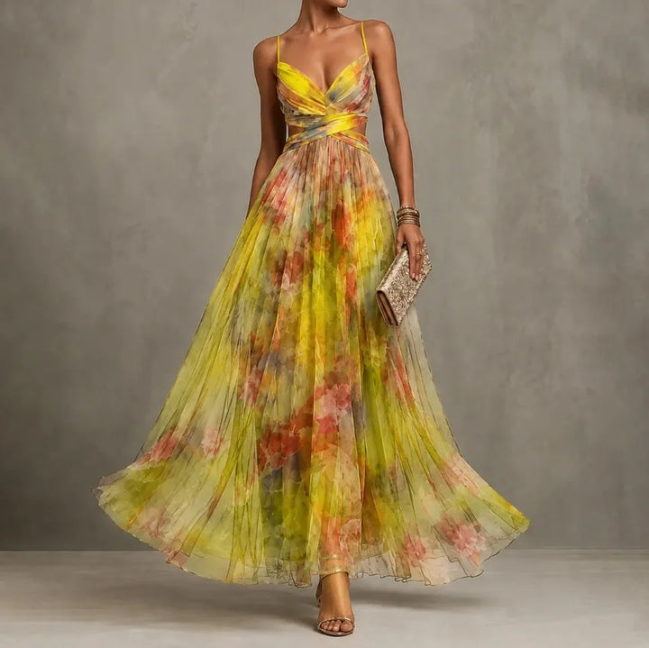 Kenley Chiffon Wedding Guest Dress