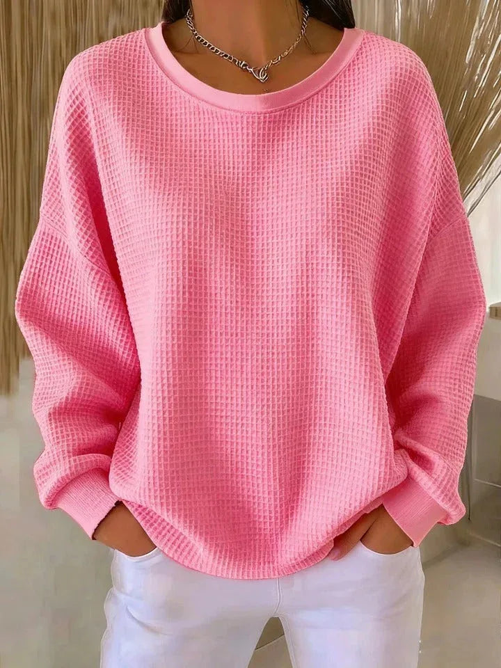 Xanthe Waffle Knit Top