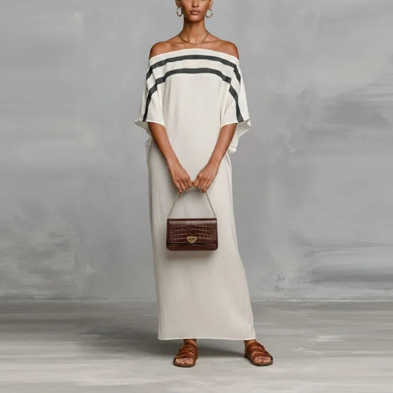 Nikkie Off Shoulder Maxi Dress