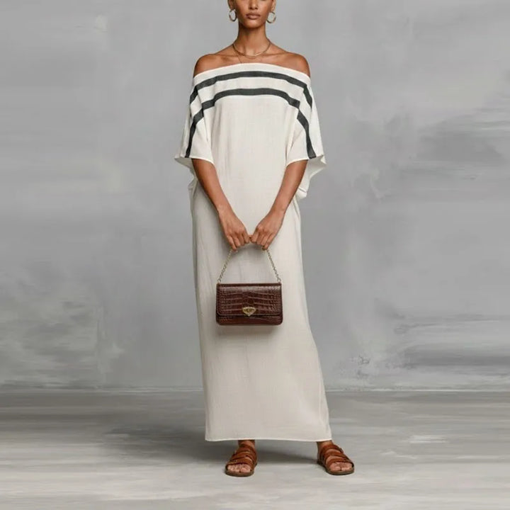Nikkie Off Shoulder Maxi Dress