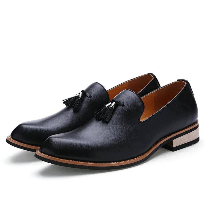 Belmont Leather Wedding Dress Loafers