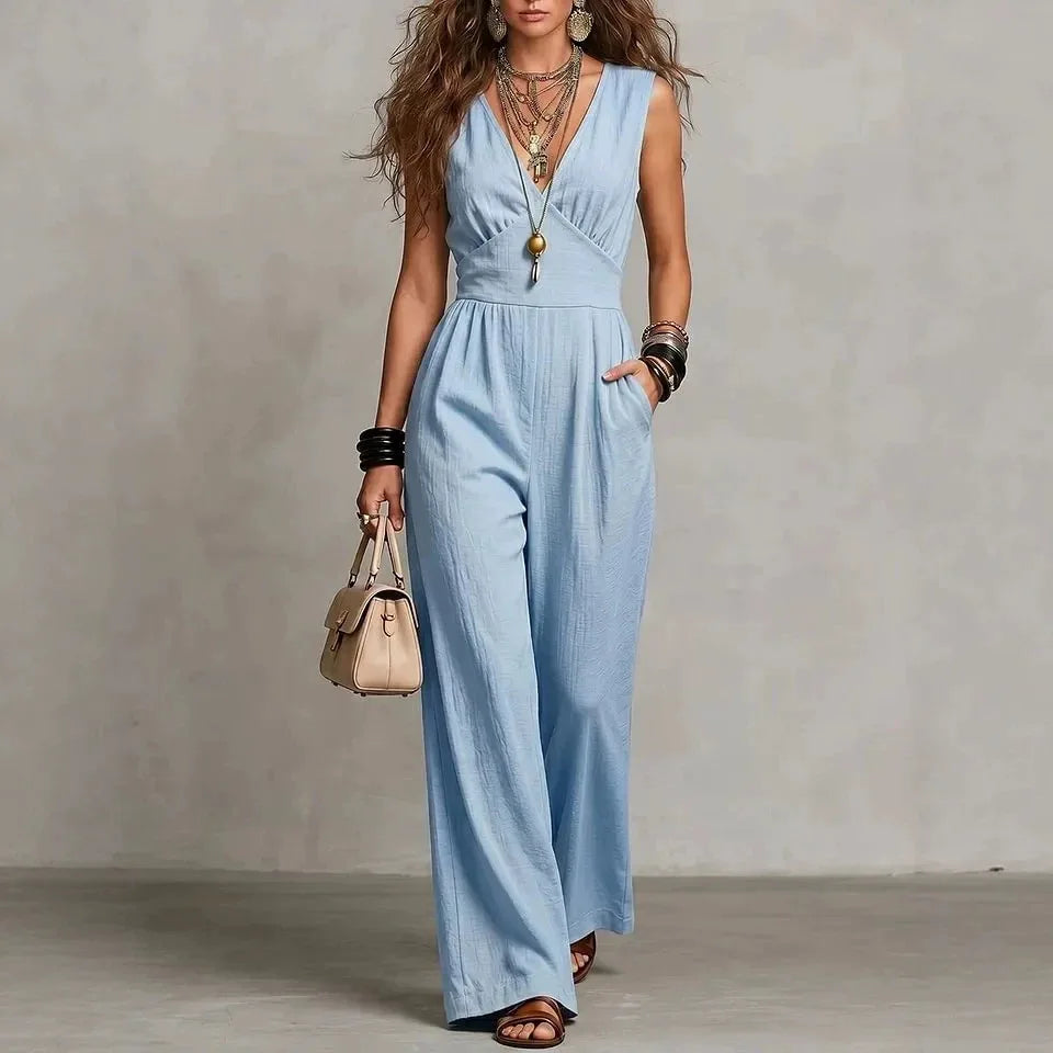 Elodie Wide Leg Jumpsuit