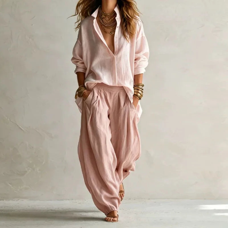 Martha Bohemian Lazy Matching Set
