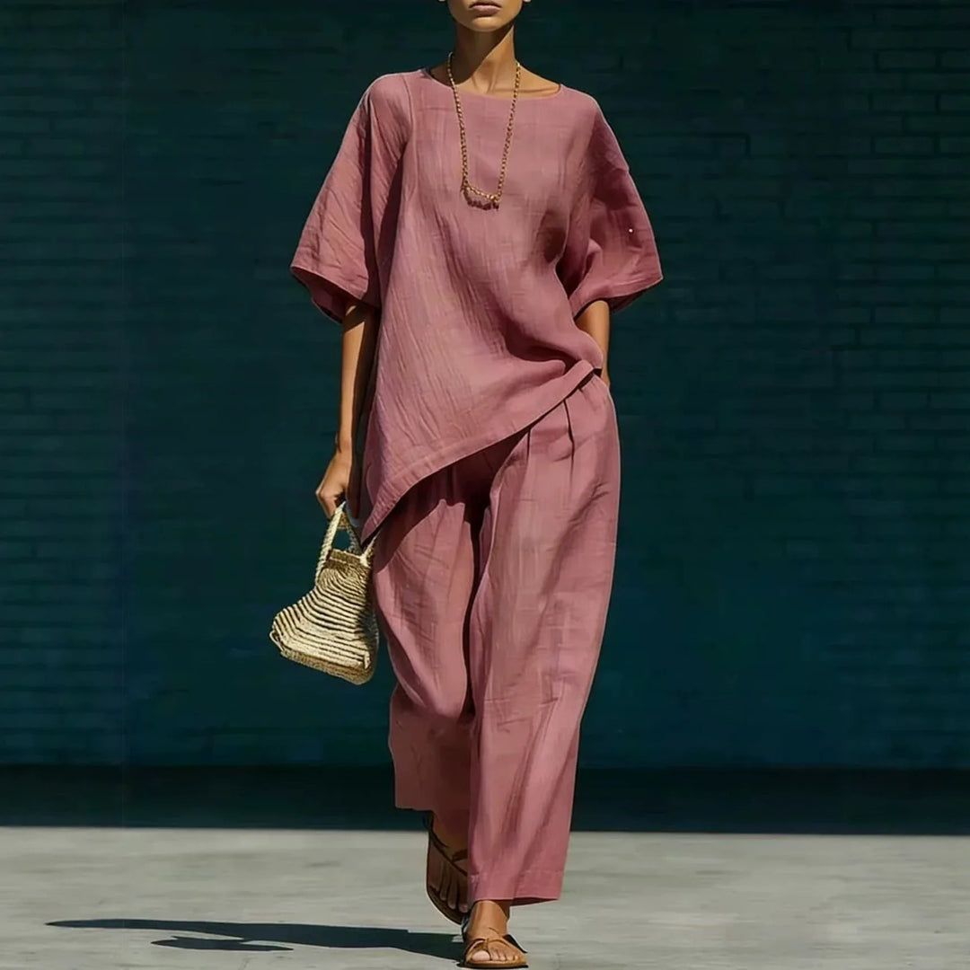 Raveena Linen Matching Set