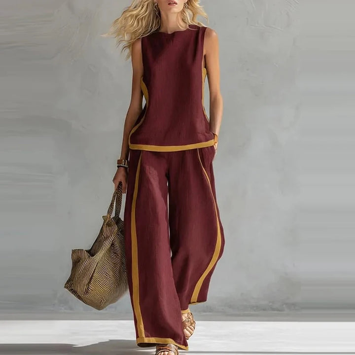 Eva Wide Leg Matching Set
