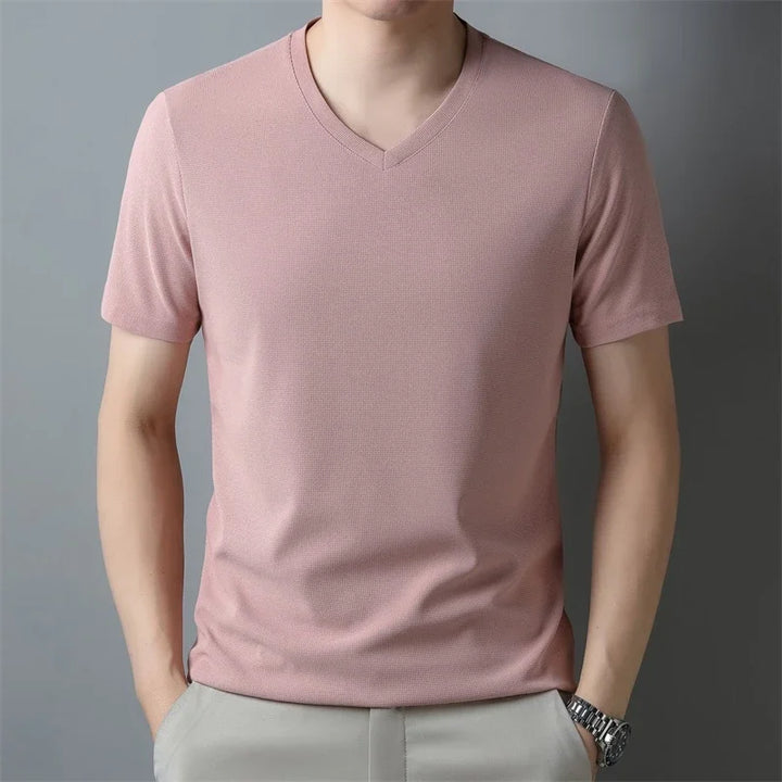 Hardin Breathable Waffle Knit T Shirt