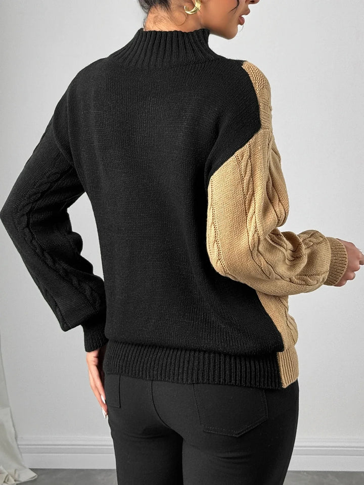 Paloma Color Block Sweater