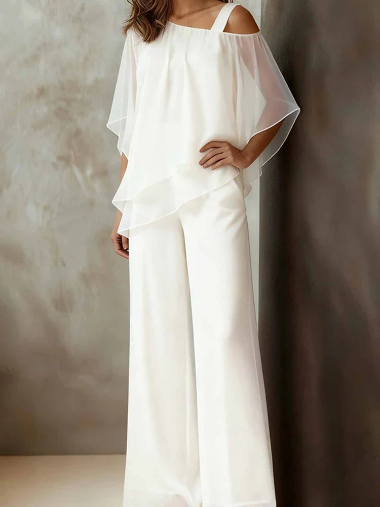 Skylar Flowy Wide Leg Pant Set