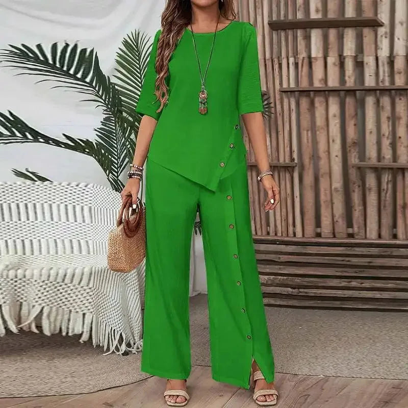 Verena Elegant Relaxed Two Piece Set