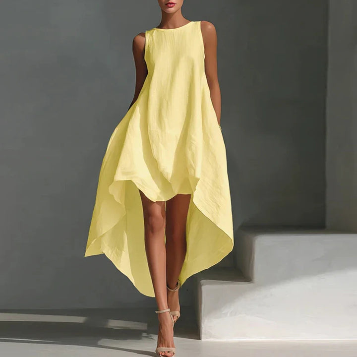 Riley Flowy High Low Maxi Dress
