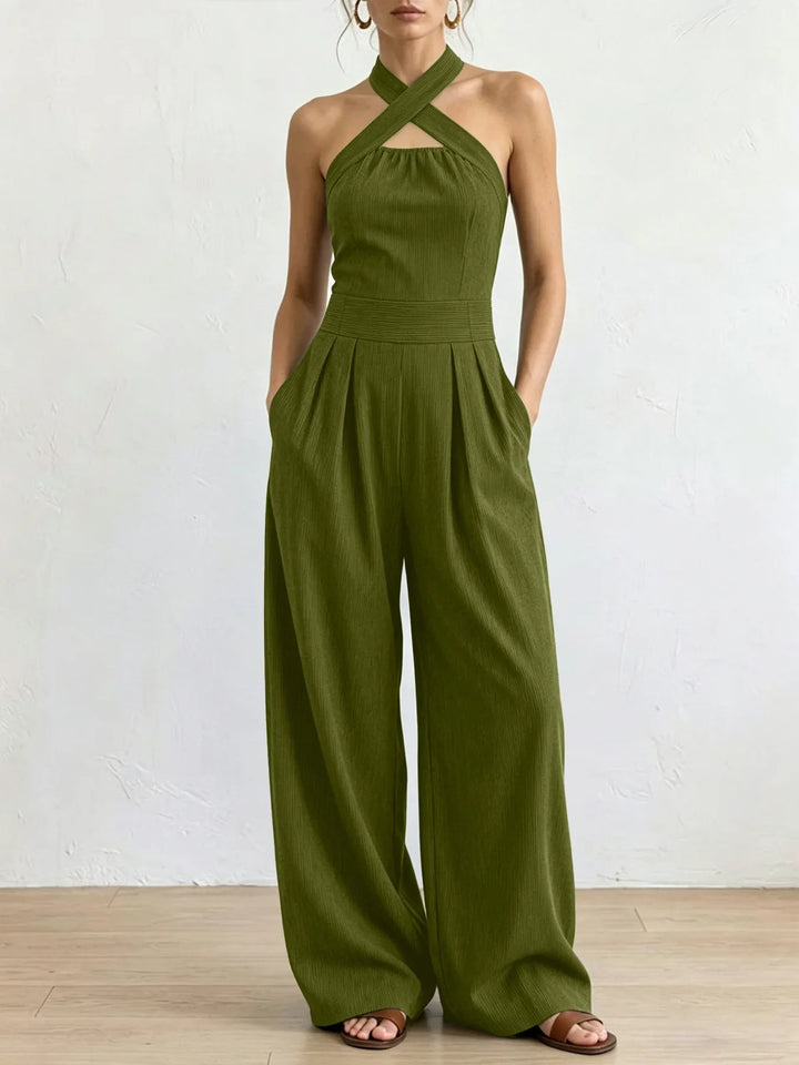 Verena Halter Wide Leg Jumpsuit